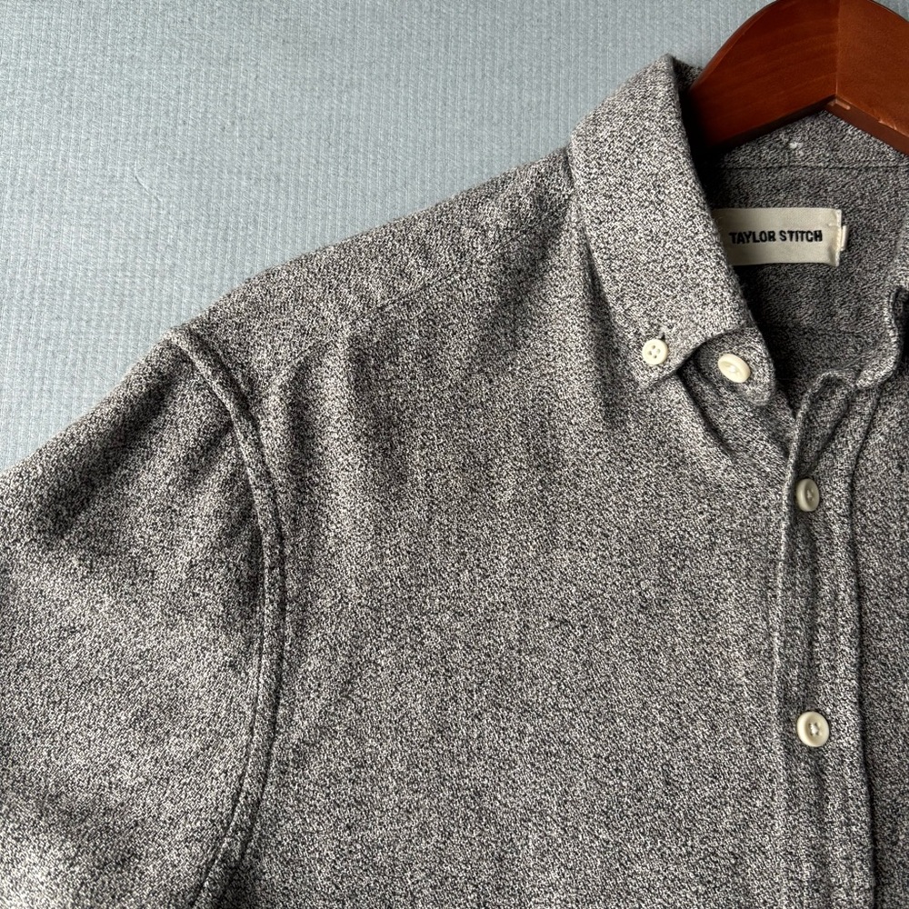 Taylor Stitch Gray Button-Down Casual Shirt